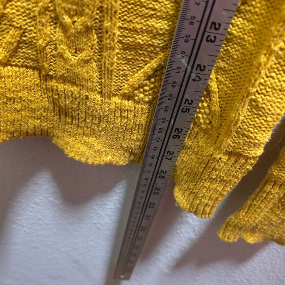 Mossimo‎ Mustard Yellow Knit Sweater | Size Small - Picture 7 of 11